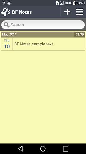 BF Notes 3 تصوير الشاشة