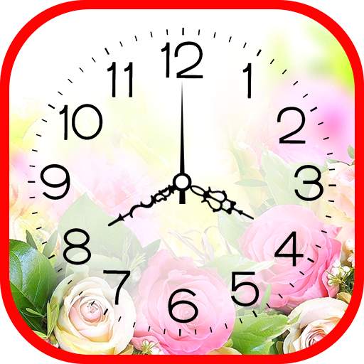 Rose Clock 3D Live Wallpaper 2.0