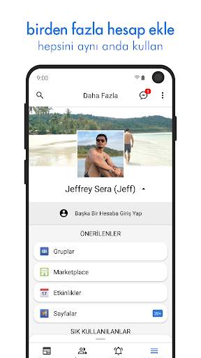 Facebook & Messenger İçin Swipe screenshot 6