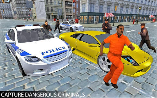 Drive Police Car Gangster Game screenshot 1