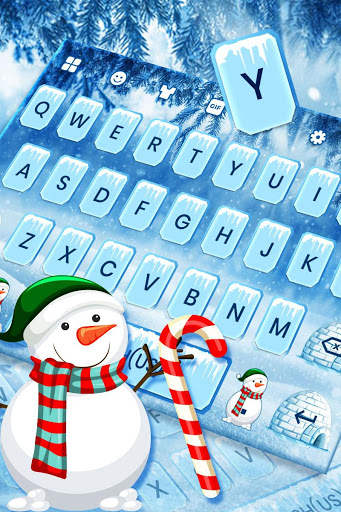 Snow keyboard स्क्रीनशॉट 1
