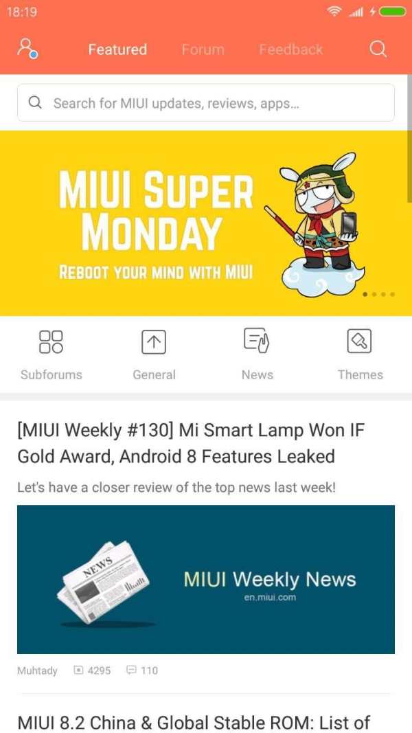 Xiaomi MIUI Forum screenshot 1