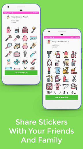 Girl Memoji Stickers For WhatsApp WAStickerApps screenshot 4