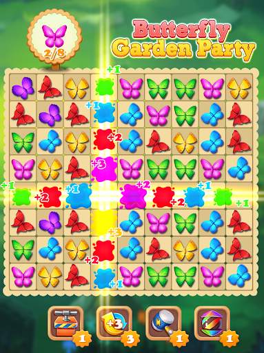 Butterfly Match Rebuild Paradise screenshot 1