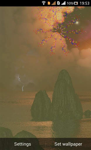 Diwali Crackers Live Wallpaper screenshot 3