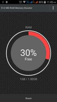 512 MB RAM Memory Booster screenshot 2