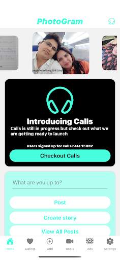 Photogram - Modern social media screenshot 2