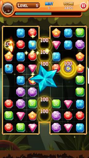 New Jewel Blast Match Game (free puzzle games) screenshot 3