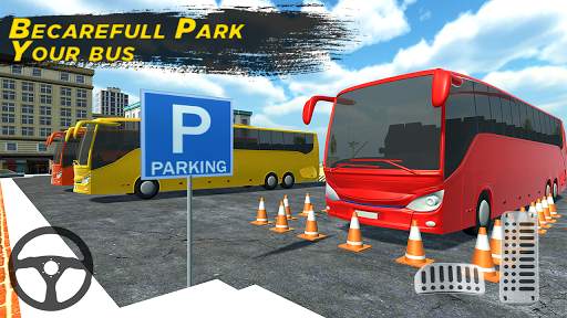Heavy Bus Parking Simulator Game 2019 screenshot 2