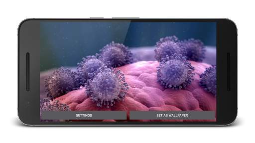 Zika Virus 3D Live Wallpaper screenshot 5