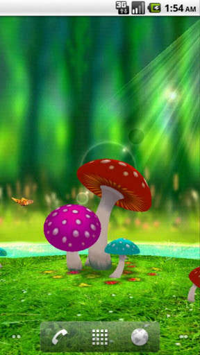 3D Mushroom Garden screenshot 2