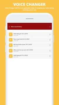 Voice Changer - Male to Female 7 تصوير الشاشة