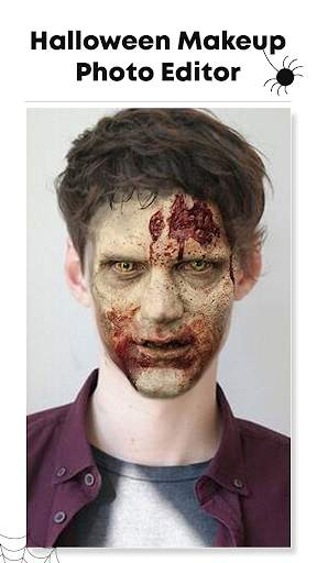 Halloween Makeup Photo Editor screenshot 4