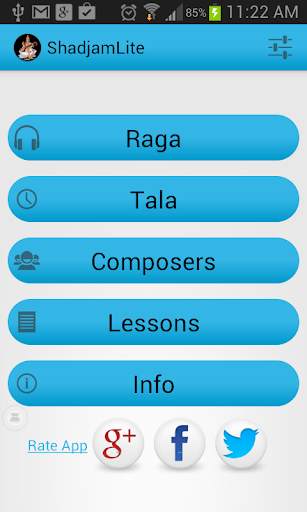 Shadjam Carnatic Kit screenshot 1