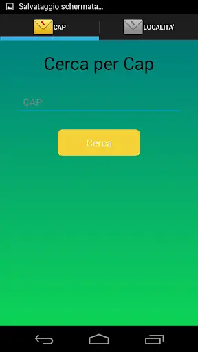 CAP App - Codice Postale screenshot 2