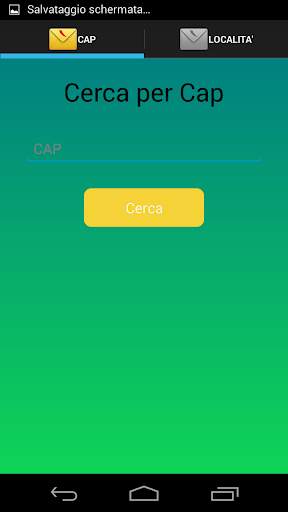 CAP App - Codice Postale screenshot 2