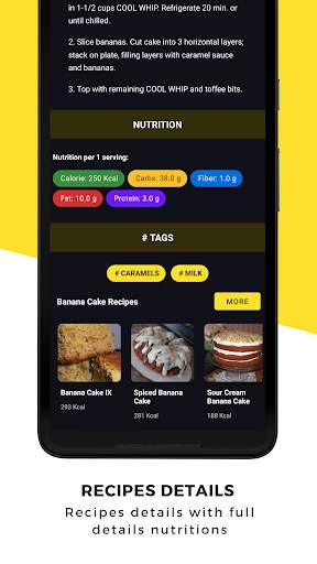 Banana cake recipe: easy fruit cake recipe offline screenshot 4