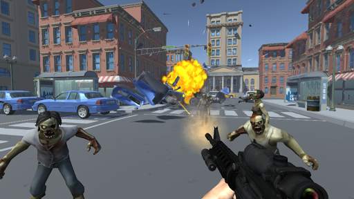 Zombie Shooter Simulator dead Kill Shooting War 3D screenshot 5