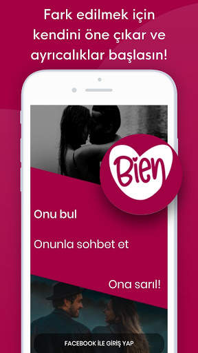 Bien - Find new friends! screenshot 1