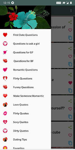 Dating Questions screenshot 2