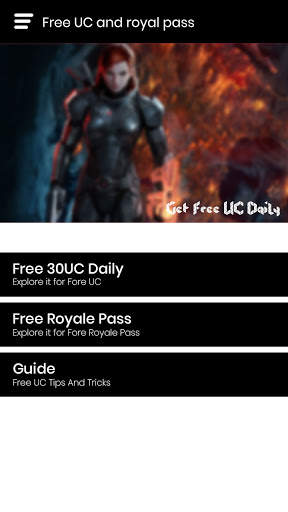 Guide for free UC And Diamond With Royal Pass screenshot 3