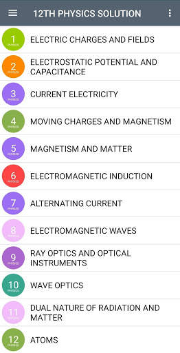 Physics - 12Th NCERT Solution screenshot 1