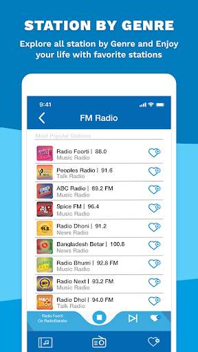 RadioBaksho: Bangla Radio, Music, Listen Free screenshot 7