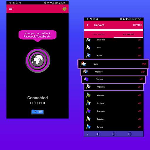 New Siphon Pro vpn gratuit vpn 2021 screenshot 2
