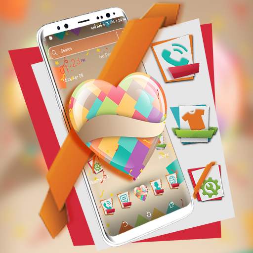 Artistic Heart Launcher Theme 1.4