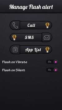 Flash Alert : Flashlight screenshot 4