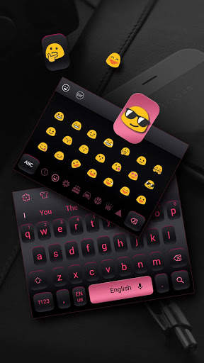 Simple Black Keyboard Theme screenshot 2