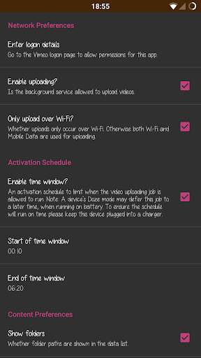 Uploader for Vimeo screenshot 3