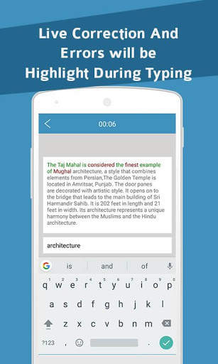 Typing Test - Test Your Speed : Fast Typing Master screenshot 4
