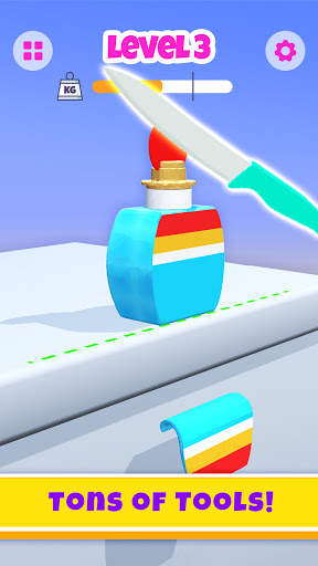 Super ASMR Slicing:Antistress Satisfy Soap Cutting screenshot 1