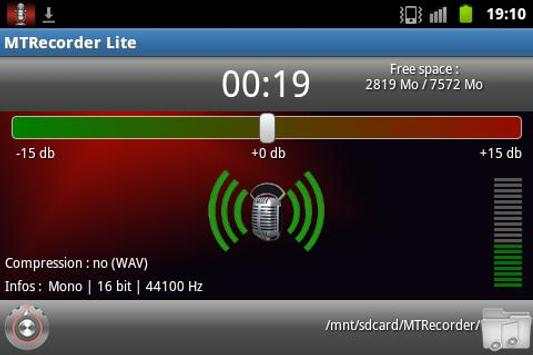 MT Recorder Lite screenshot 5