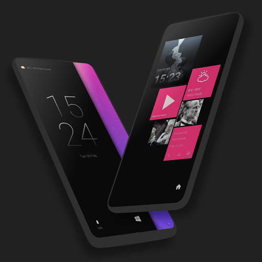 Windows phone style screenshot 1