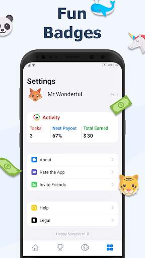 Happy Surveys – Money Paid Surveys : Easy Cash App screenshot 5