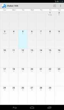 Hijri Calendar screenshot 10