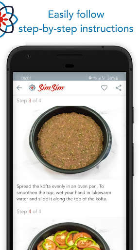 SimSim Middle Eastern Recipes screenshot 2