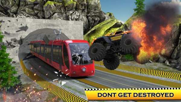 Real Train vs Car Racing 2018 - Car Driving Games screenshot 3