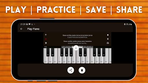 Play Piano : Piano Notes Hindi screenshot 6