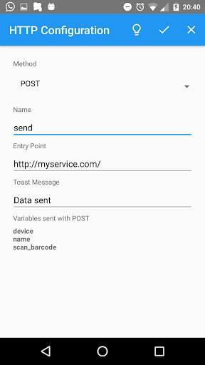 WiFi Barcode Scanner 4 تصوير الشاشة