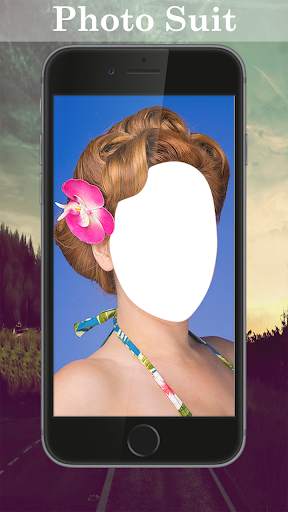 Flowers Hairstyle Photo Editor screenshot 2