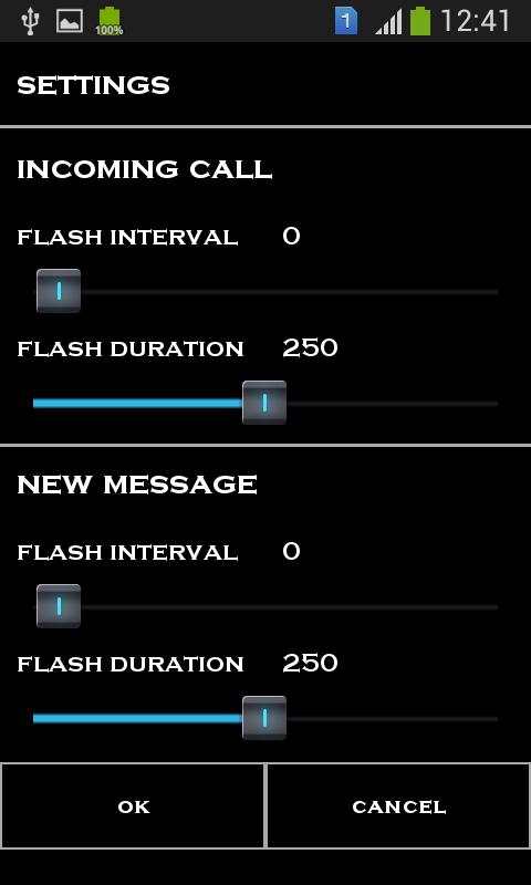 Flash Alert on Call screenshot 5