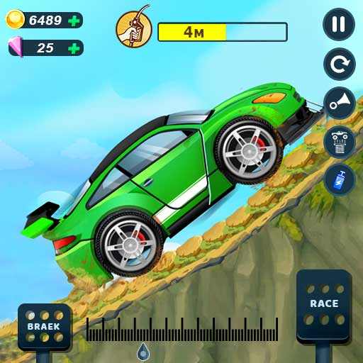 Uphill Races Car Game for kids 2.2.2