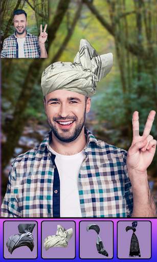 Pathan Afghan Turban Photo Editor – Pakool & Cap screenshot 3