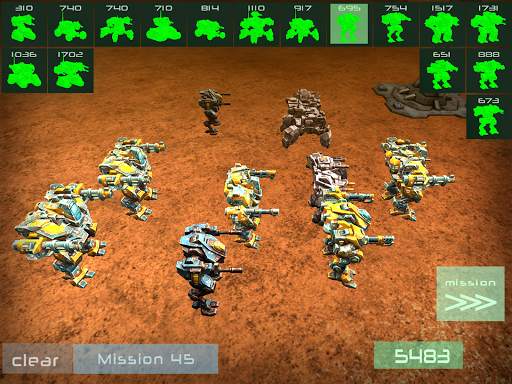バトルシミュレーター：戦闘ロボット screenshot 18