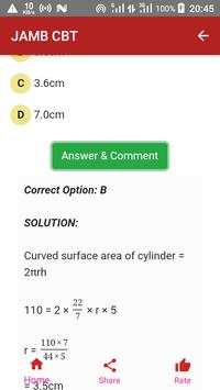 JAMB App screenshot 2