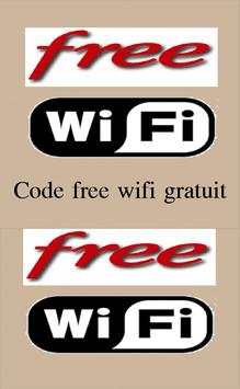 Codes identifiants Free Wifi screenshot 1