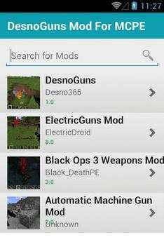 DesnoGuns Mod For MCPE screenshot 2